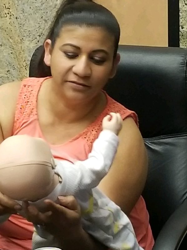 Infant CPR Manikin Training